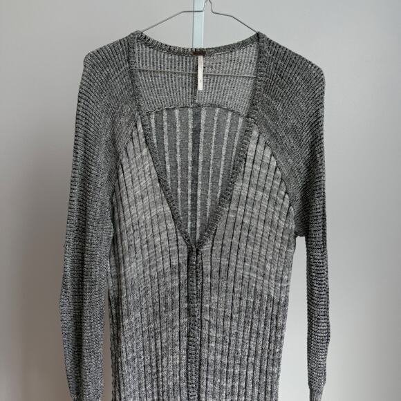 Free People‎ sz S repurposed boho Open Duster - Picture 2 of 9